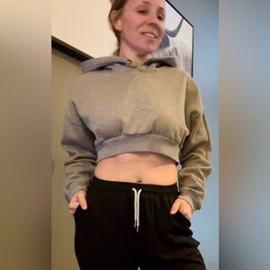 Cropped Hoodie - Size Small